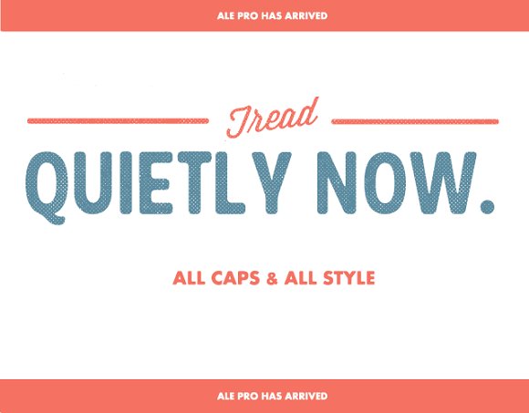 Ale Pro: The Second Installment Brings a Soft, Clean Versatility to Type Design