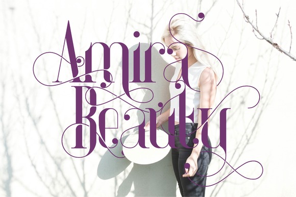 Amira Beauty: A Modern Type Font Inspired by Indonesia's Highland Flora