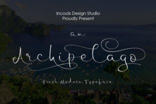 Archipelago: A Calligraphy Font with Strategic Design Potential