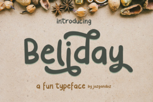 Beliday: Evaluating a Cute Monoline Script Font for Displays and Romantic Styles