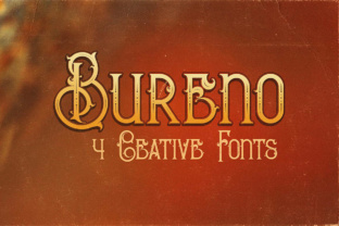 Bureno: A Vintage Display Font with Staying Power