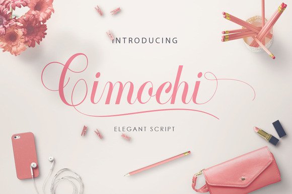 Cimochi: Evaluating a Bold Romantic Script Font for Your Design Projects