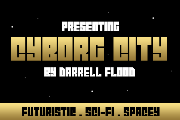 Cyborg City: Exploring the Future of Sci-Fi Typography