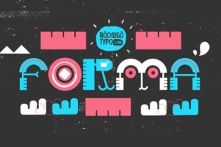Forma: Where Material Experimentation Meets Typographic Expression