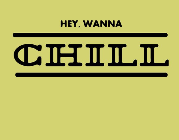 Hey Wanna Chill: A Geometric Font Built for Clarity and Comfort