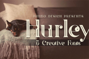 Hurley: A Flourished Display Font with Inviting Readability