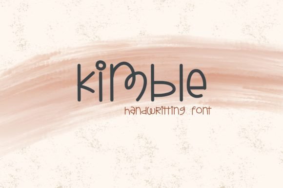 Kimble: A Typeface for the Modern Visual Communicator