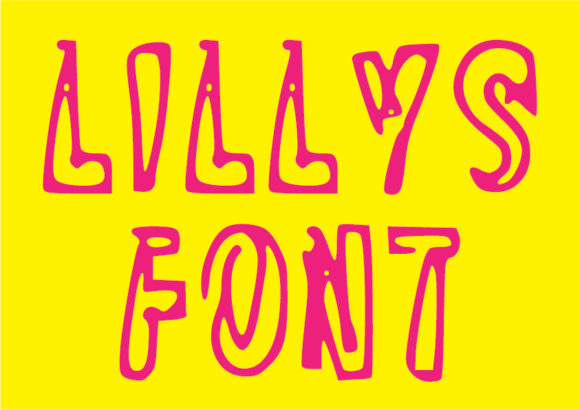 Lilly's Font: Playful Messy Charm for Your Projects