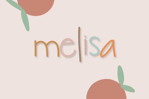 Melisa: A Handwritten Typeface for Authentic Communication