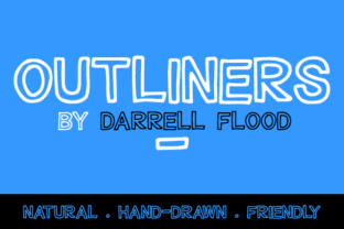 Outliners: A Hand-Drawn Font That Brings Playfulness Back to Design