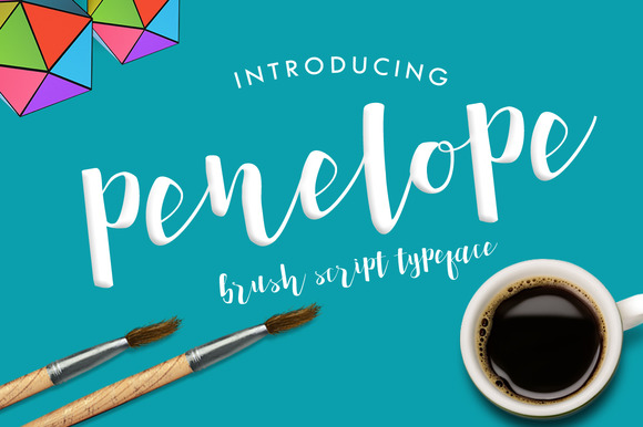 Penelope Brush Script: A Hand-Drawn Font with Natural Charm
