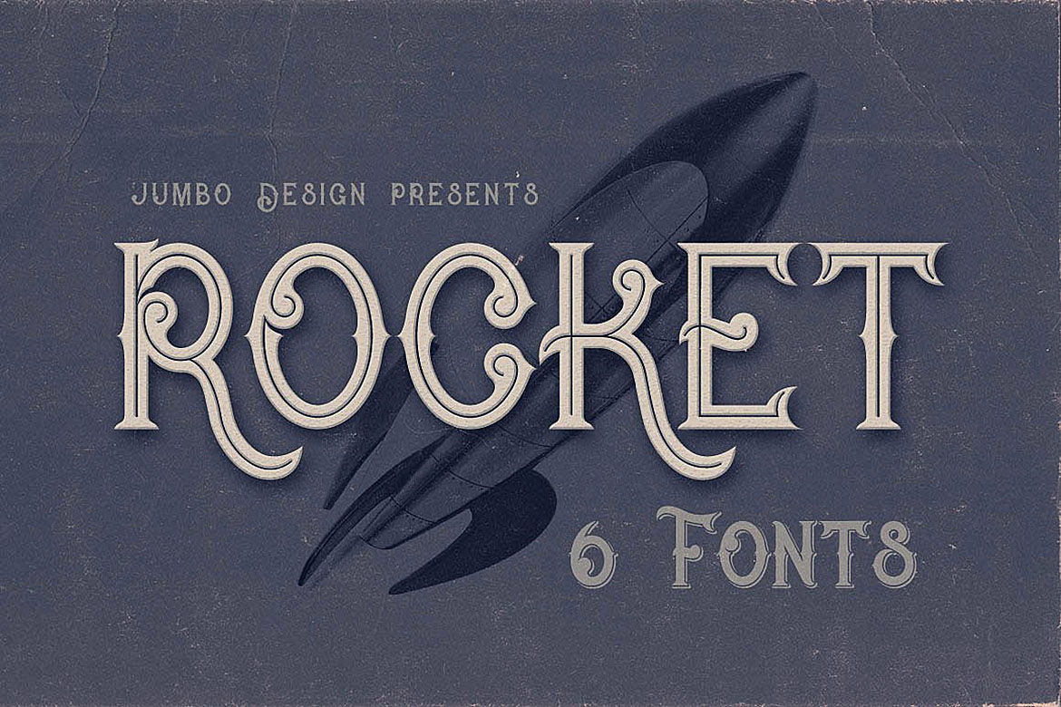 Rocket: A Retro Sci-Fi Display Font with Endless Possibilities