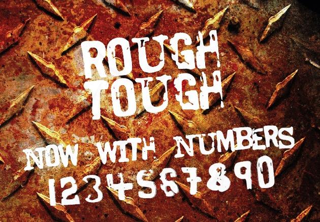 Rough Tough: The Font That Embraces Imperfection for Real-World Impact