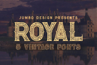 Royal Vintage: The Display Font That Elevates Design with Unmatched Detail