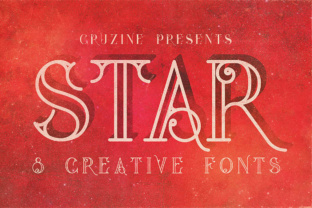 Star Red: A Vintage Display Font Built for Design Impact