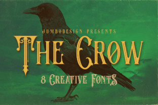 The Crow: A Serif Font That Blends Vintage Charm with Modern Versatility