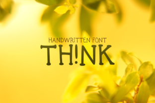 Think TH NK: A Playful Typeface That Breaks the Rules