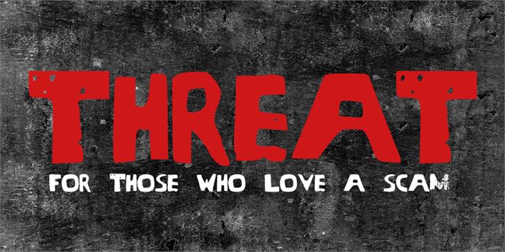 Threat Typography: Cut-Out Letters in Design