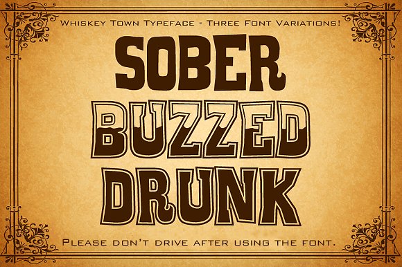 Whiskey Town: A Western Font with Personality and Purpose