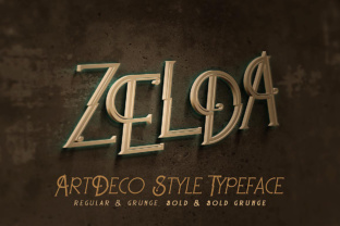 Zelda Font: Where Art Deco Elegance Meets Modern Versatility